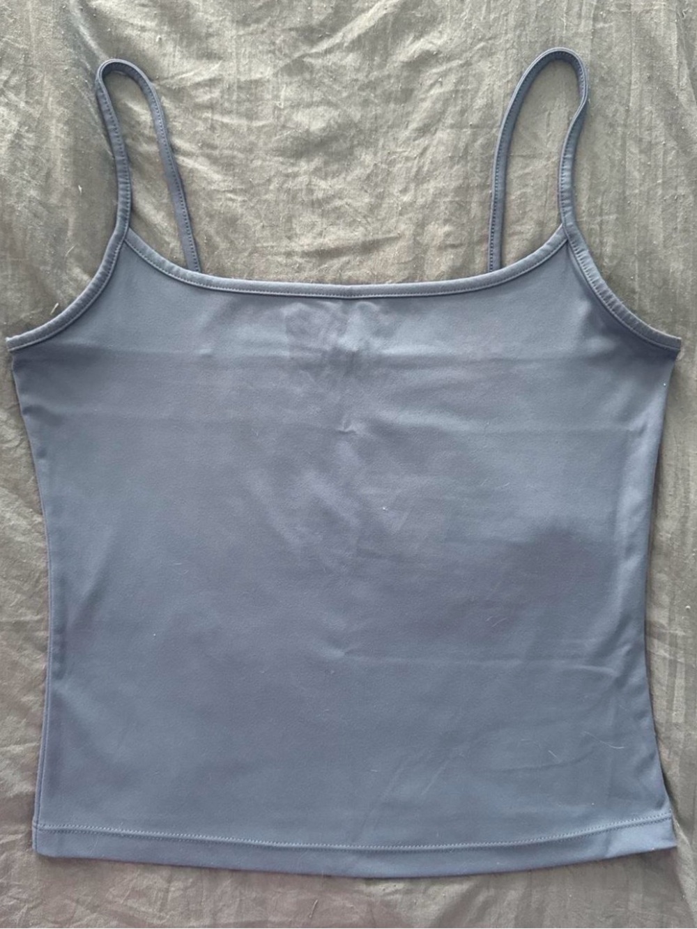 Garage Icon Blue Sleek Scoop Cami Tank Top